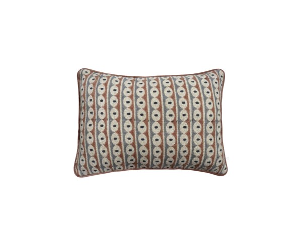 REVE ΔΙΑΚΟΣΜΗΤΙΚΟ ΜΑΞΙΛΑΡΙ 60x40cm ΥΦΑΣΜΑ ΠΟΛΥΧΡΩΜΟ