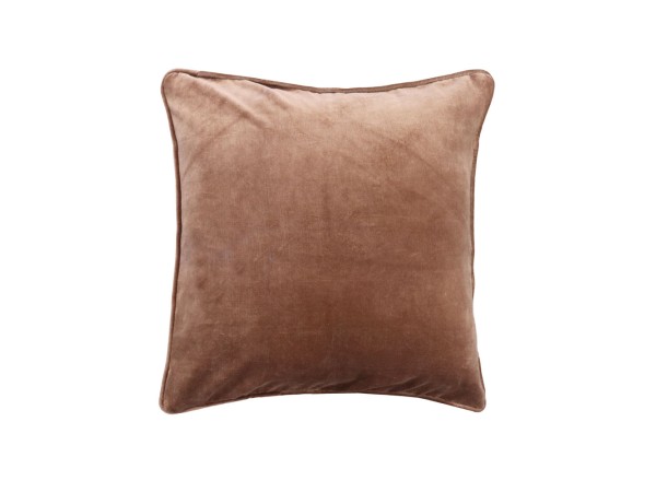 CANDY ΔΙΑΚΟΣΜΗΤΙΚΟ ΜΑΞΙΛΑΡΙ 50x50cm ΥΦΑΣΜΑ TERRACOTTA