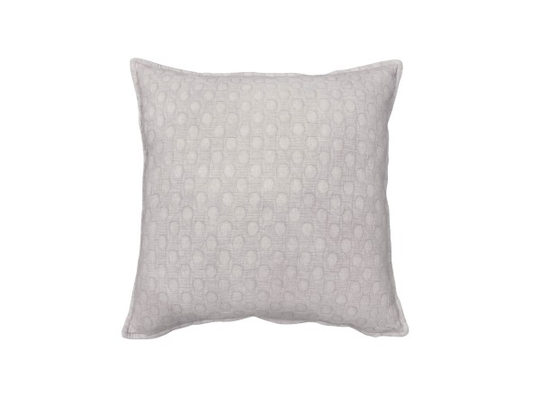 FELIC C ΔΙΑΚΟΣΜΗΤΙΚΟ ΜΑΞΙΛΑΡΙ 50x50cm ΥΦΑΣΜΑ ΛΕΥΚΟ