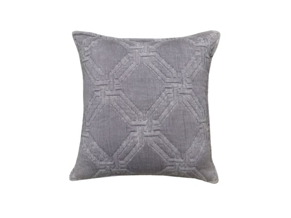 TOQUE A ΔΙΑΚΟΣΜΗΤΙΚΟ ΜΑΞΙΛΑΡΙ 50x50cm ΥΦΑΣΜΑ ΑΝΘΡΑΚΙ