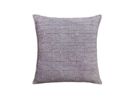 TOQUE B ΔΙΑΚΟΣΜΗΤΙΚΟ ΜΑΞΙΛΑΡΙ 50x50cm ΥΦΑΣΜΑ ΑΝΘΡΑΚΙ
