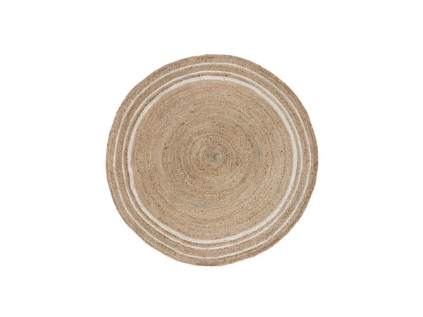 CERCLE A ΧΑΛΙ 120cm ΓΙΟΥΤΑ ΜΠΕΖ ΚΑΦΕ ΛΕΥΚΟ CERCLE A ΧΑΛΙ 120cm ΓΙΟΥΤΑ ΜΠΕΖ ΚΑΦΕ ΛΕΥΚΟ