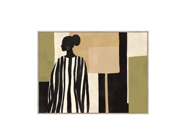 TIERRA ΠΙΝΑΚΑΣ ΔΙΑΚΟΣΜΗΤΙΚΟΣ ΜΕ ΚΟΡΝΙΖΑ 90x120x4cm ΚΑΜΒΑΣ ΠΟΛΥΧΡΩΜΟ ΞΥΛΟ ΦΥΣΙΚΟ