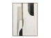 LINEAR ΠΙΝΑΚΑΣ ΔΙΑΚΟΣΜΗΤΙΚΟΣ ΜΕ ΚΟΡΝΙΖΑ 90x120x4cm ΚΑΜΒΑΣ ΜΠΕΖ ΓΚΡΙ ΜΑΥΡΟ ΞΥΛΟ ΦΥΣΙΚΟ