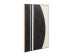 SOLAIRE B ΠΙΝΑΚΑΣ ΔΙΑΚΟΣΜΗΤΙΚΟΣ ΜΕ ΚΟΡΝΙΖΑ 80x120x4cm ΚΑΜΒΑΣ ΚΑΦΕ ΣΚΟΥΡΟ ΜΠΕΖ ΞΥΛΟ ΦΥΣΙΚΟ