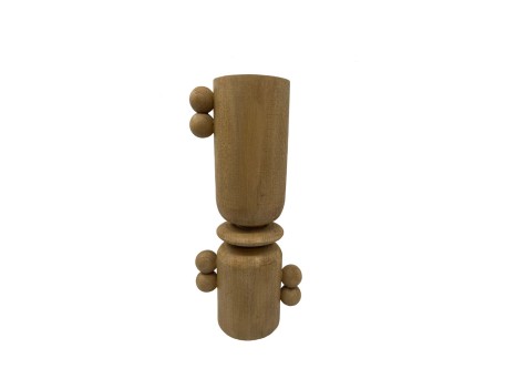 PING PONG ΚΗΡΟΠΗΓΙΟ 16x10x35cm POLYRESIN ΦΥΣΙΚΟ