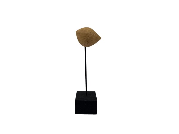 IBIS S ΔΙΑΚΟΣΜΗΤΙΚΟ ΠΟΥΛΙ 7.5x6x25cm POLYRESIN ΦΥΣΙΚΟ ΜΑΥΡΟ ΜΕΤΑΛΛΟ