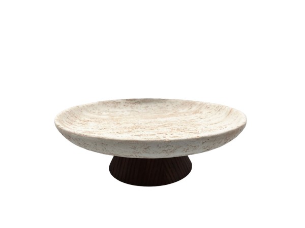 TRAVERTINO ΔΙΣΚΟΣ ΔΙΑΚΟΣΜΗΣΗΣ 30x30x10cm POLYRESIN STONE ΚΑΦΕ ΣΚΟΥΡΟ TRAVERTINO ΔΙΣΚΟΣ ΔΙΑΚΟΣΜΗΣΗΣ 30x30x10cm POLYRESIN STONE ΚΑΦΕ ΣΚΟΥΡΟ