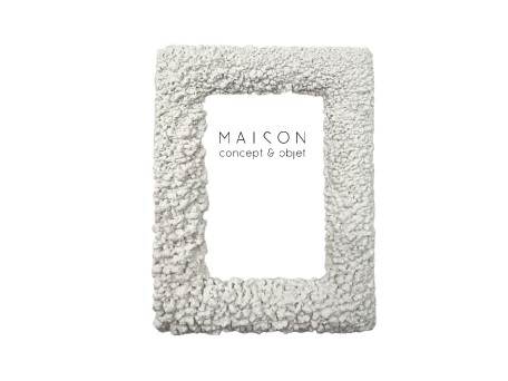 REEF A ΚΟΡΝΙΖΑ 17x3x22cm POLYRESIN ΑΣΠΡΟ ΓΥΑΛΙ