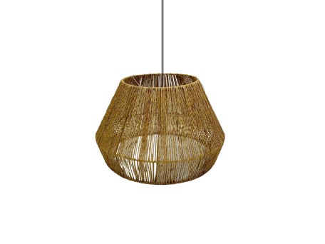 CANE ΦΩΤΙΣΤΙΚΟ ΟΡΟΦΗΣ 45x45x28cm ΓΙΟΥΤΑ ΦΥΣΙΚΟ