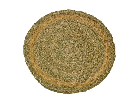 GAIA ΣΟΥΠΛΑ 36x36x1cm SEAGRASS ΦΥΣΙΚΟ