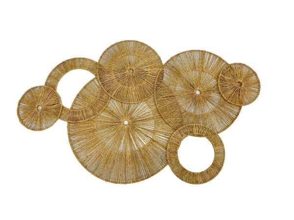 RAYA ΔΙΑΚΟΣΜΗΤΙΚΟ ΤΟΙΧΟΥ 106x75x1cm ΓΙΟΥΤΑ ΦΥΣΙΚΟ