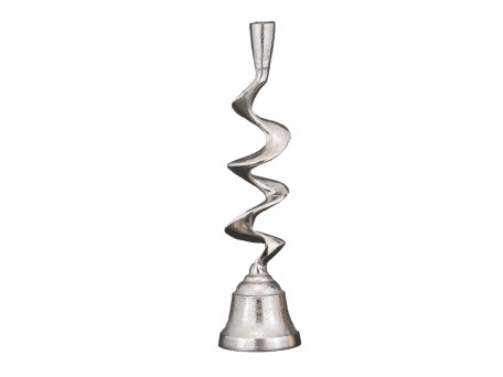 FLAMME ΚΗΡΟΠΗΓΙΟ 9.5x9.5x36cm ΑΛΟΥΜΙΝΙΟ ΑΣΗΜΙ