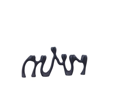 LUMINOSO ΚΗΡΟΠΗΓΙΟ 44x5.5x19.5cm ΑΛΟΥΜΙΝΙΟ ΜΑΥΡΟ