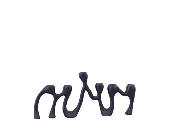 LUMINOSO ΚΗΡΟΠΗΓΙΟ 44x5.5x19.5cm ΑΛΟΥΜΙΝΙΟ ΜΑΥΡΟ