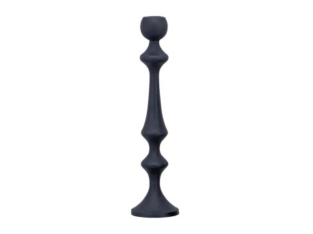 ELEGANT ΚΗΡΟΠΗΓΙΟ 8x8x34cm ΑΛΟΥΜΙΝΙΟ ΜΑΥΡΟ