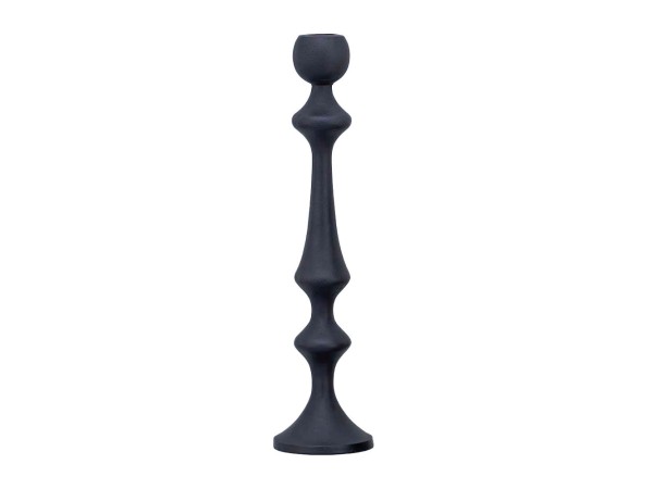 ELEGANT ΚΗΡΟΠΗΓΙΟ 8x8x34cm ΑΛΟΥΜΙΝΙΟ ΜΑΥΡΟ