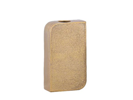 BRICK ΒΑΖΟ 14.5x7x26cm ΑΛΟΥΜΙΝΙΟ ΧΡΥΣΟ