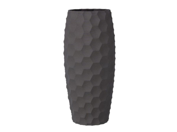 FLOW ΒΑΖΟ 19x19x41cm ΚΕΡΑΜΙΚΟ ΓΚΡΙ ΣΚΟΥΡΟ FLOW ΒΑΖΟ 19x19x41cm ΚΕΡΑΜΙΚΟ ΓΚΡΙ ΣΚΟΥΡΟ