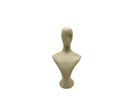 SILOU ΔΙΑΚΟΣΜΗΤΙΚΟ ΦΙΓΟΥΡΑ 17.3x13.3x33.4cm POLYRESIN ΜΠΕΖ