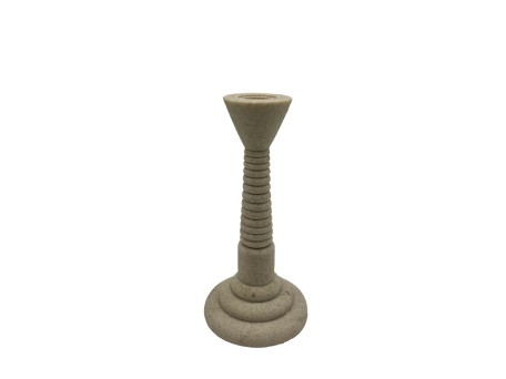 LITO ΚΗΡΟΠΗΓΙΟ 10x10x20cm POLYRESIN STONE ΜΠΕΖ