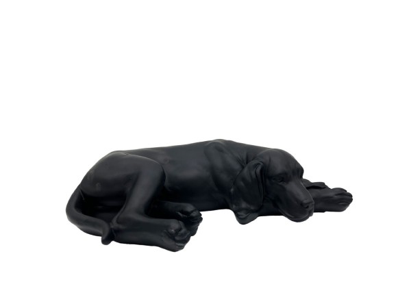 BULDON ΔΙΑΚΟΣΜΗΤΙΚΟ ΣΚΥΛΟΣ 39.5x22.5x10.5cm POLYRESIN ΜΑΥΡΟ