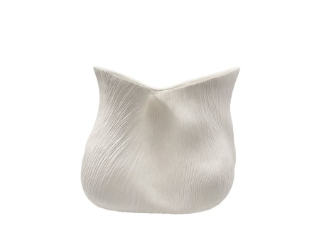 FLORESTA ΒΑΖΟ 32x22x27.5cm POLYRESIN ΑΣΠΡΟ