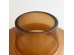 VIDRIO ΒΑΖΟ 25x25x38cm ΓΥΑΛΙ CARAMEL