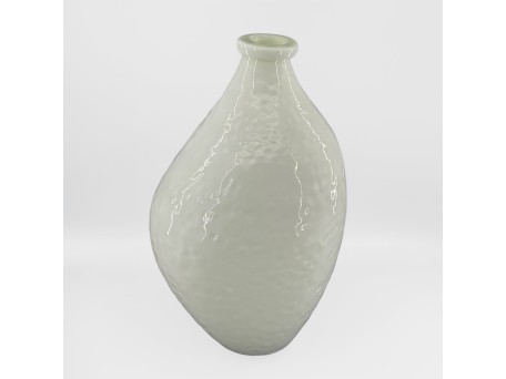 SPICE ΒΑΖΟ 22x22x35.5cm ΓΥΑΛΙ ΑΣΠΡΟ