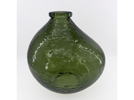 BOCAL ΒΑΖΟ 25x25x25cm ΓΥΑΛΙ ΠΡΑΣΙΝΟ