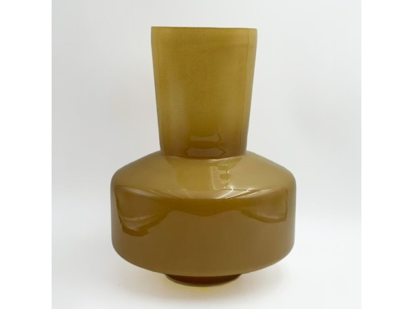 OPAC ΒΑΖΟ 20x20x25cm ΓΥΑΛΙ LIME