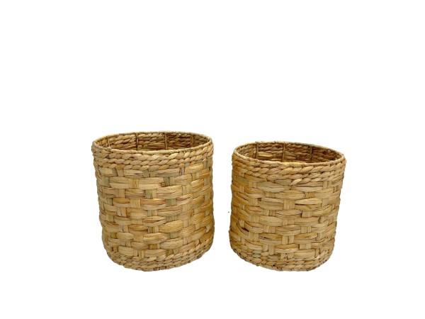 VEGENID ΚΑΛΑΘΙ ΥΑΚΙΝΘΟΥ SET 2ΤΜΧ 35x35x48cm ΥΑΚΙΝΘΟΣ ΦΥΣΙΚΟ