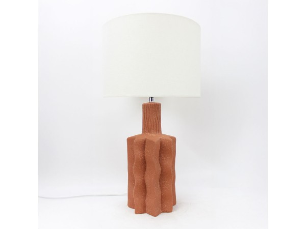 EGLI ΦΩΤΙΣΤΙΚΟ ΕΠΙΤΡΑΠΕΖΙΟ 32x32x56cm ΚΕΡΑΜΙΚΟ TERRACOTTA ΛΙΝΟ ΛΕΥΚΟ EGLI ΦΩΤΙΣΤΙΚΟ ΕΠΙΤΡΑΠΕΖΙΟ 32x32x56cm ΚΕΡΑΜΙΚΟ TERRACOTTA ΛΙΝΟ ΛΕΥΚΟ