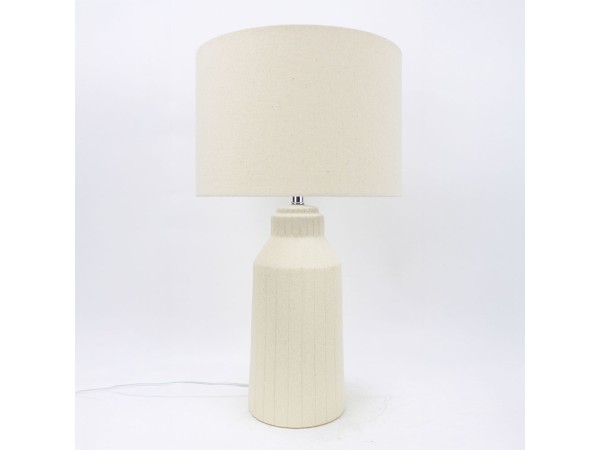 ONIA ΦΩΤΙΣΤΙΚΟ ΕΠΙΤΡΑΠΕΖΙΟ 30x30x53cm ΚΕΡΑΜΙΚΟ ΜΠΕΖ ΛΙΝΟ ΜΠΕΖ ONIA ΦΩΤΙΣΤΙΚΟ ΕΠΙΤΡΑΠΕΖΙΟ 30x30x53cm ΚΕΡΑΜΙΚΟ ΜΠΕΖ ΛΙΝΟ ΜΠΕΖ