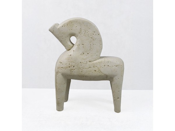 ARCHON II ΔΙΑΚΟΣΜΗΤΙΚΟ ΑΛΟΓΟ 17x7.5x22cm RESIN ΜΠΕΖ
