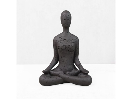 MORPH I ΔΙΑΚΟΣΜΗΤΙΚΟ ΣΩΜΑ 13x8x18cm RESIN ΚΑΦΕ ΣΚΟΥΡΟ