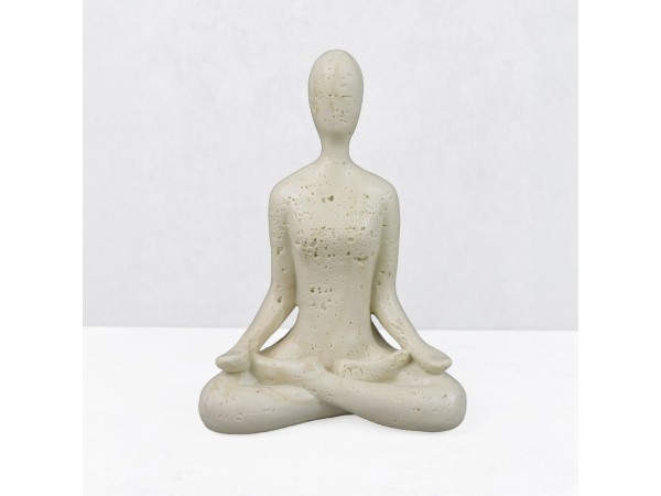 MORPH III ΔΙΑΚΟΣΜΗΤΙΚΟ ΣΩΜΑ 13x7.5x17.5cm RESIN ΜΠΕΖ