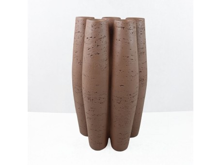 ORIN I ΒΑΖΟ 23x15.5x38cm RESIN ΚΑΦΕ