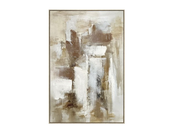 NIRVA ΠΙΝΑΚΑΣ ΔΙΑΚΟΣΜΗΤΙΚΟΣ ΜΕ ΚΟΡΝΙΖΑ 82.6x4.3x122.6cm ΚΑΜΒΑΣ ΠΟΛΥΧΡΩΜΟ PS