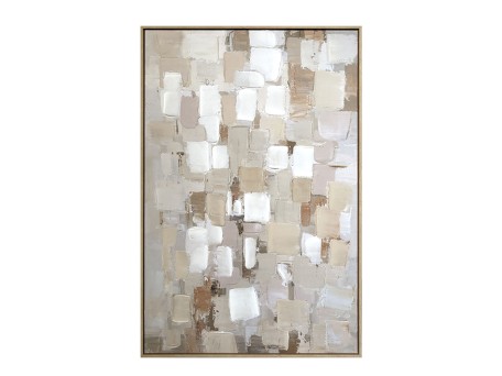 THALEA I ΠΙΝΑΚΑΣ ΔΙΑΚΟΣΜΗΤΙΚΟΣ ΜΕ ΚΟΡΝΙΖΑ 80x120x4cm ΚΑΜΒΑΣ ΠΟΛΥΧΡΩΜΟ PS