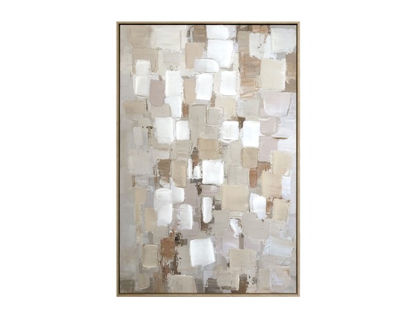 THALEA I ΠΙΝΑΚΑΣ ΔΙΑΚΟΣΜΗΤΙΚΟΣ ΜΕ ΚΟΡΝΙΖΑ 82.6x4.3x122.6cm ΚΑΜΒΑΣ ΠΟΛΥΧΡΩΜΟ PS