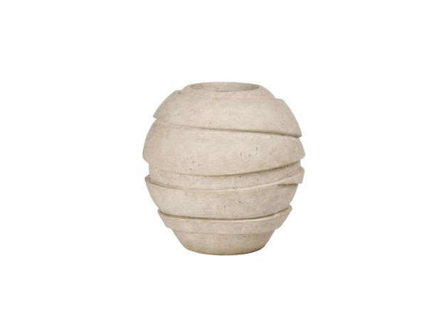 GLOBO ΒΑΖΟ 31.4x31.4x31.7cm RESIN ΜΠΕΖ GLOBO ΒΑΖΟ 31.4x31.4x31.7cm RESIN ΜΠΕΖ