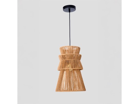 CLEO ΦΩΤΙΣΤΙΚΟ ΟΡΟΦΗΣ 26.5x38.5cm ΣΧΟΙΝΙ ΚΑΦΕ ΧΑΡΤΙ