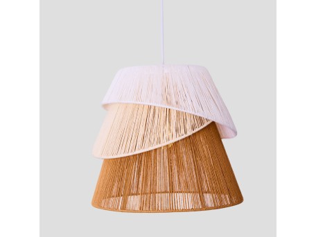 SORREL ΦΩΤΙΣΤΙΚΟ ΟΡΟΦΗΣ 36x34cm ΣΧΟΙΝΙ ΛΕΥΚΟ ΜΠΕΖ ΚΑΦΕ ΧΑΡΤΙ