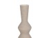 VIRELIA ΒΑΖΟ 15x15x60cm ΚΕΡΑΜΙΚΟ ΜΠΕΖ ΣΚΟΥΡΟ