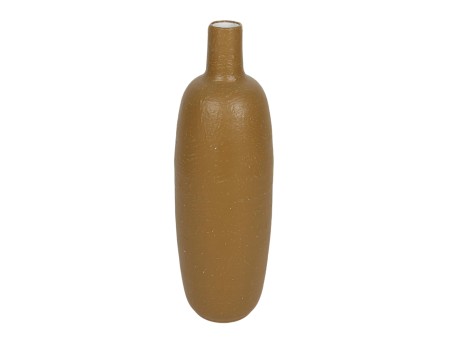 AERIS ΒΑΖΟ 20x60.5cm ΜΕΤΑΛΛΟ ΚΑΦΕ