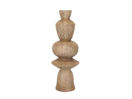 AEON ΔΙΑΚΟΣΜΗΤΙΚΟ 25.5x25.5x71cm MgO ΓΚΡΙ ΑΝΤΙΚΕ ΑΝΟΙΧΤΟ