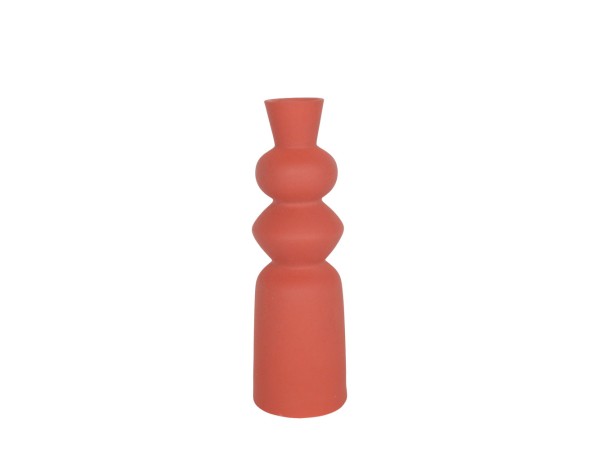 OMANI ΒΑΖΟ 15x15x48cm ΚΕΡΑΜΙΚΟ ΚΟΚΚΙΝΟ