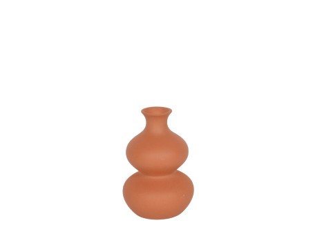 REON ΒΑΖΟ 16x16x24cm ΚΕΡΑΜΙΚΟ ΠΟΡΤΟΚΑΛΙ