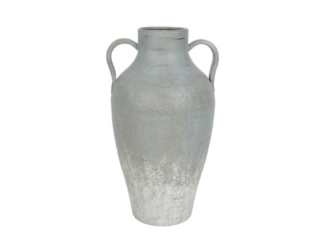 AMFORE ΒΑΖΟ 25x23x50cm ΜΕΤΑΛΛΟ ΓΚΡΙ ΜΠΛΕ